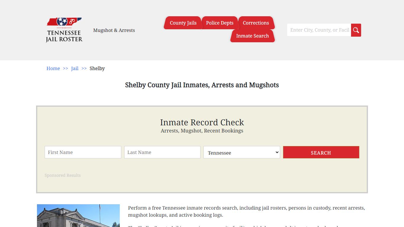 Shelby County Jail Inmates, Arrests and Mugshots